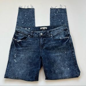 CAbi #920 Constellation Skinny Jeans DIY Distressed Size 4